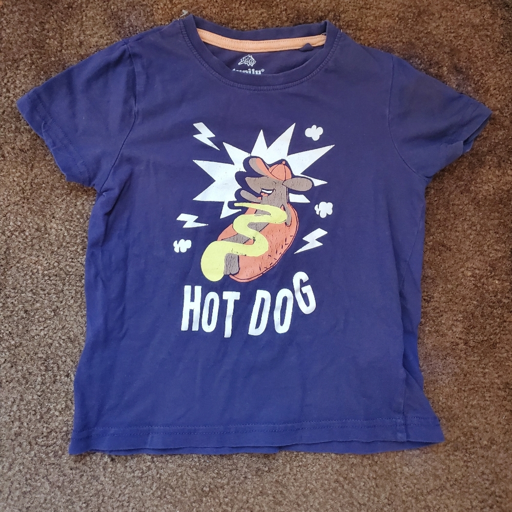 Toddler Tee, Blue Dog